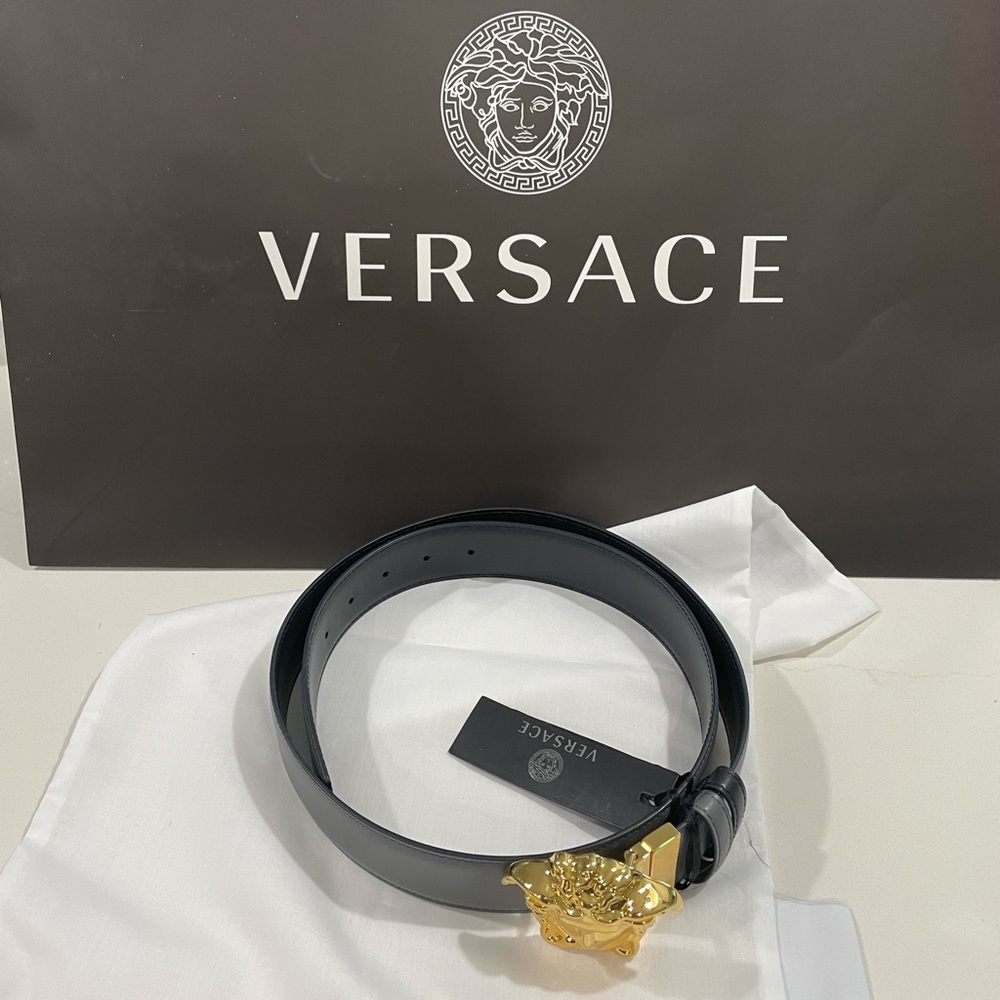 New Versace reversible belt - unisex